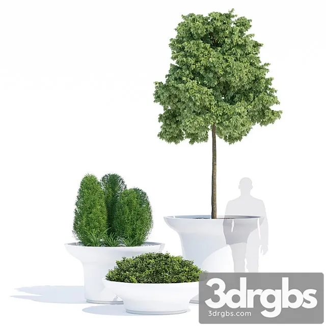 Balzac Planters 3D Model Download