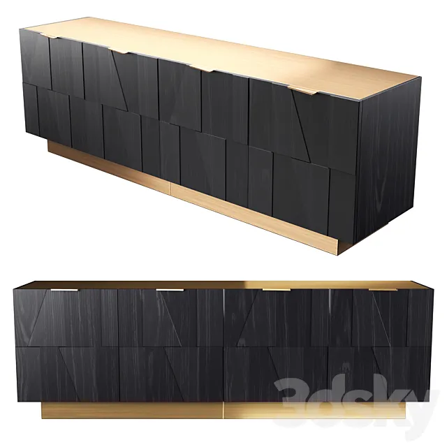 Bamax slash sideboard 3DModel Bamax slash sideboard 3DModel