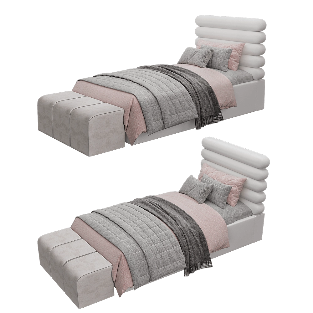 Bambini furniture – Bed 2 3D Model