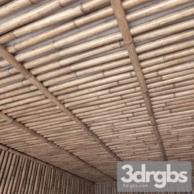 Bamboo Ceiling 3D Model Download