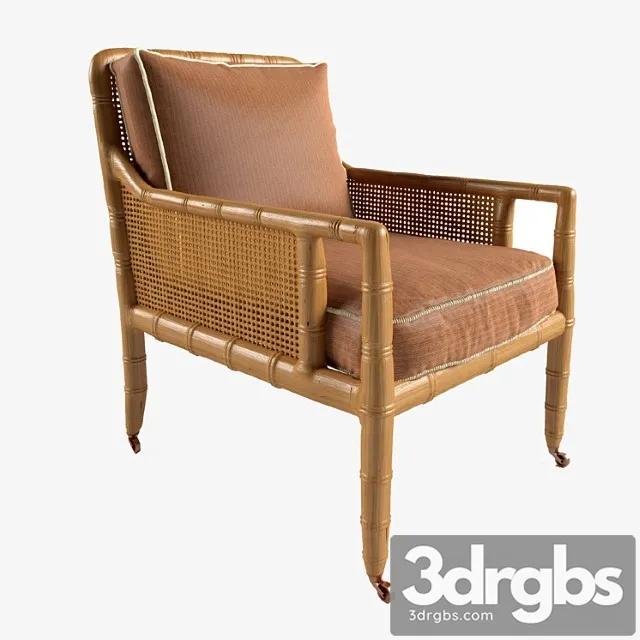 Bamboo chair regency 3D Model Download Bamboo chair regency 3D Model Download