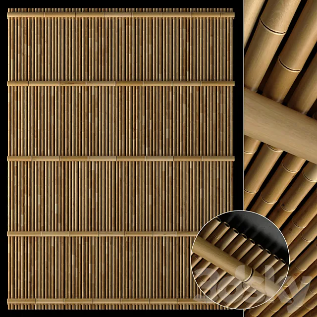 Bamboo decor n7 3D Model Bamboo decor n7 3D Model