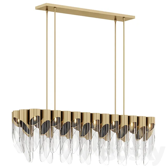 Bamboo III Lamp By Creativemary 3D Model