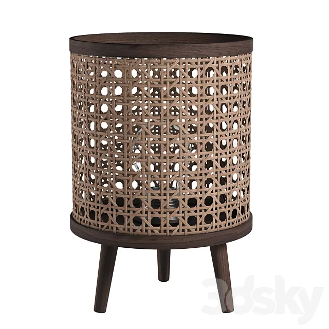 Bamboo Lantern 3D Model Bamboo Lantern 3D Model