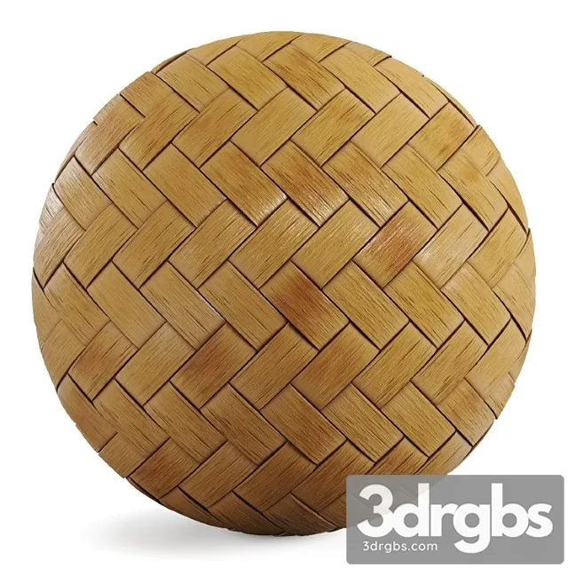 Bamboo Rattan Pbr Material 3D Model Download