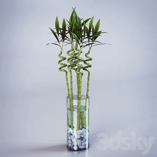 Bamboo Room 3D Model Bamboo Room 3D Model