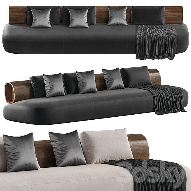 BAMBOO Sofa 3DModel BAMBOO Sofa 3DModel