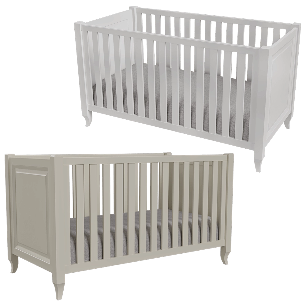 Bami – Baby bed Alex A15 3D Model