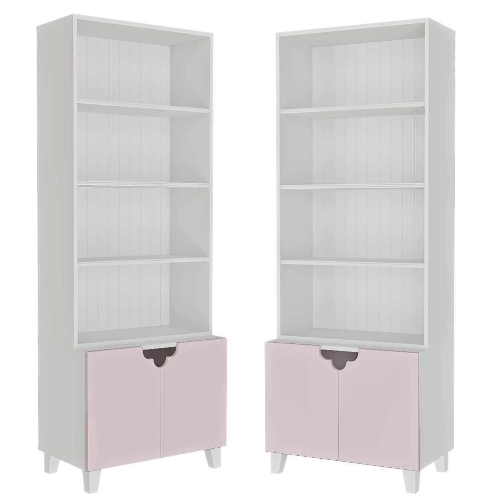 Bami – Bookcase BIBI B12 3D Model
