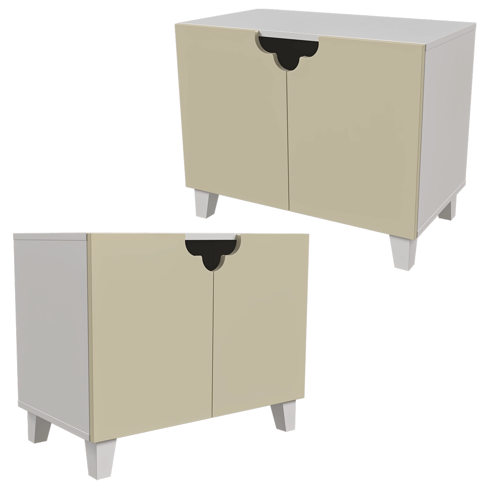Bami – Children’s cabinet Bibi B5 3D Model
