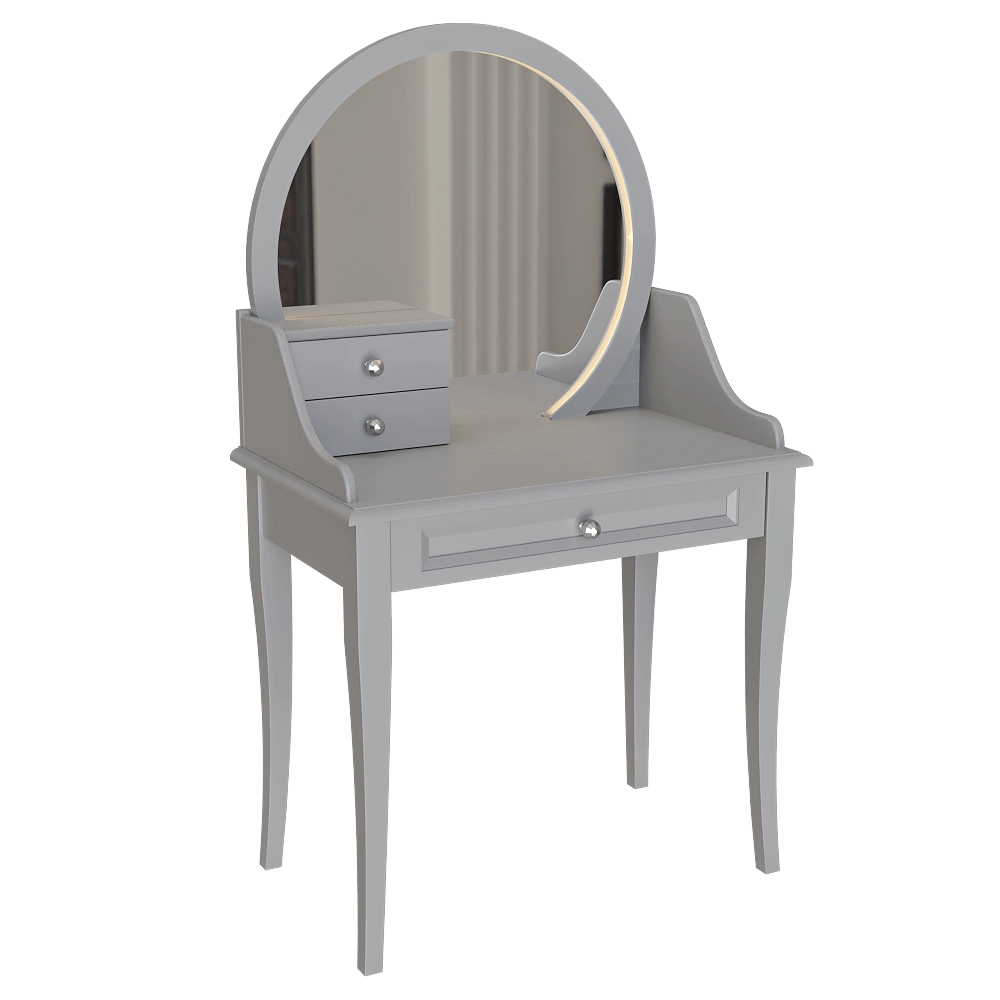 Bami – Dressing table ALEX A17 3D Model Bami – Dressing table ALEX A17 3D Model