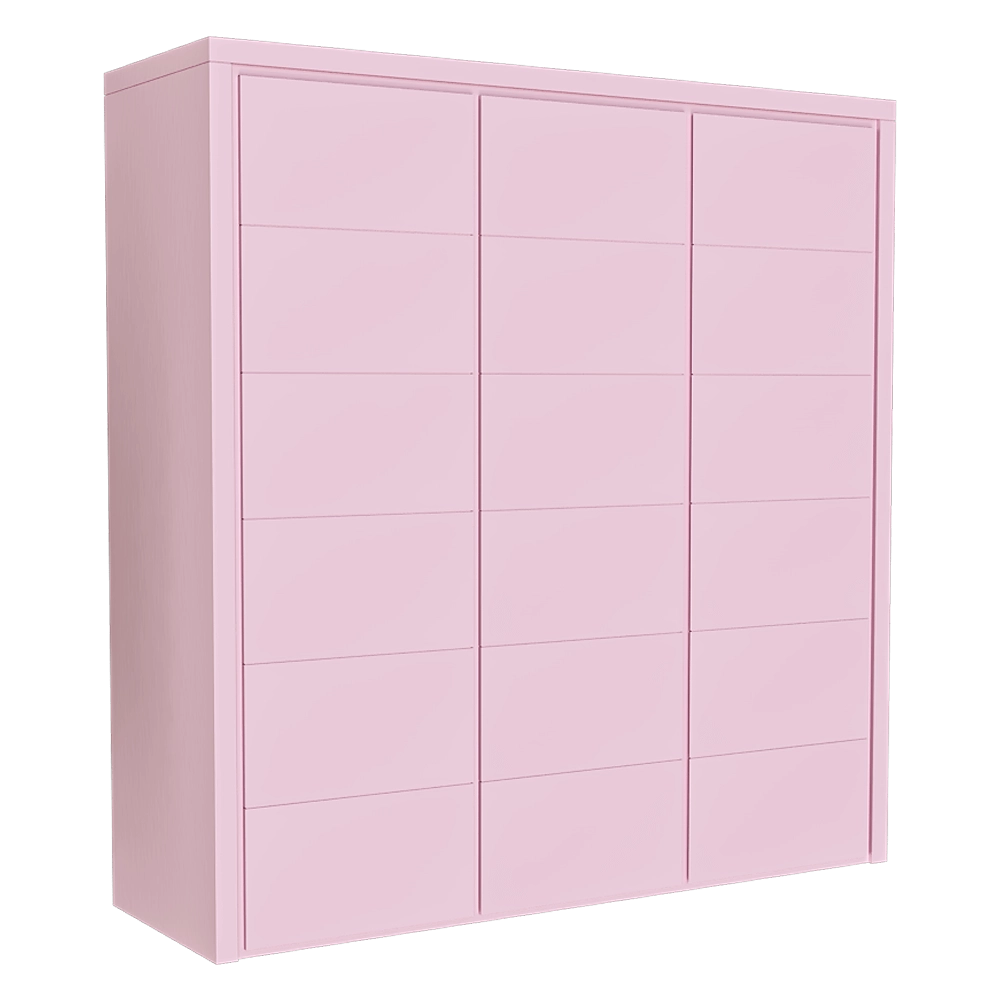 Bami – Wardrobe Simone S6 D 3D Model Bami – Wardrobe Simone S6 D 3D Model