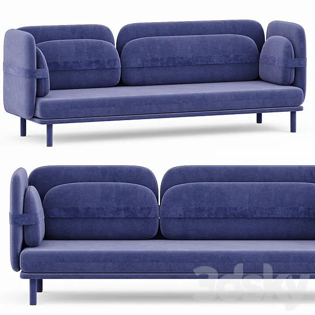 BANDAGE SOFA 3D Model BANDAGE SOFA 3D Model