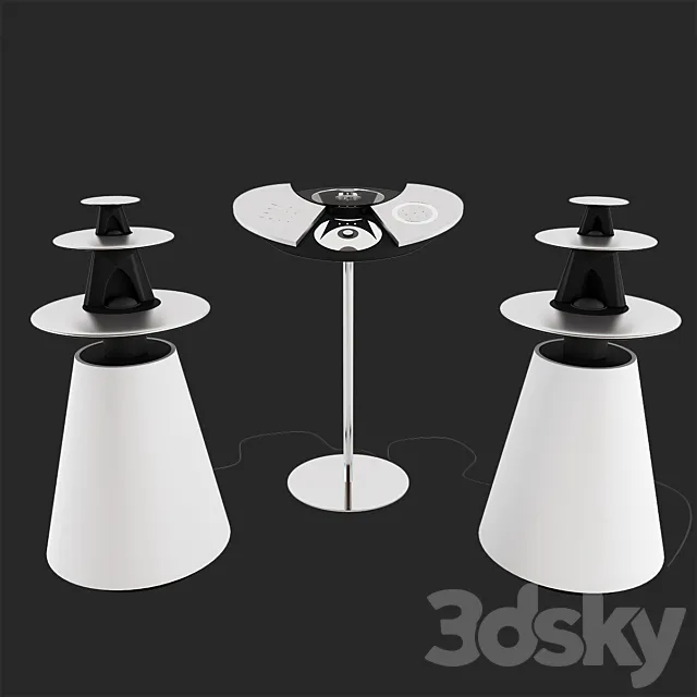 Bang & Olufsen – BeoLab 5 and BeoCenter 2 set 3DModel