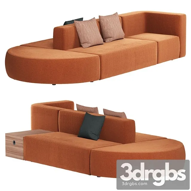 Banken Montis Sofa 3D Model Download Banken Montis Sofa 3D Model Download