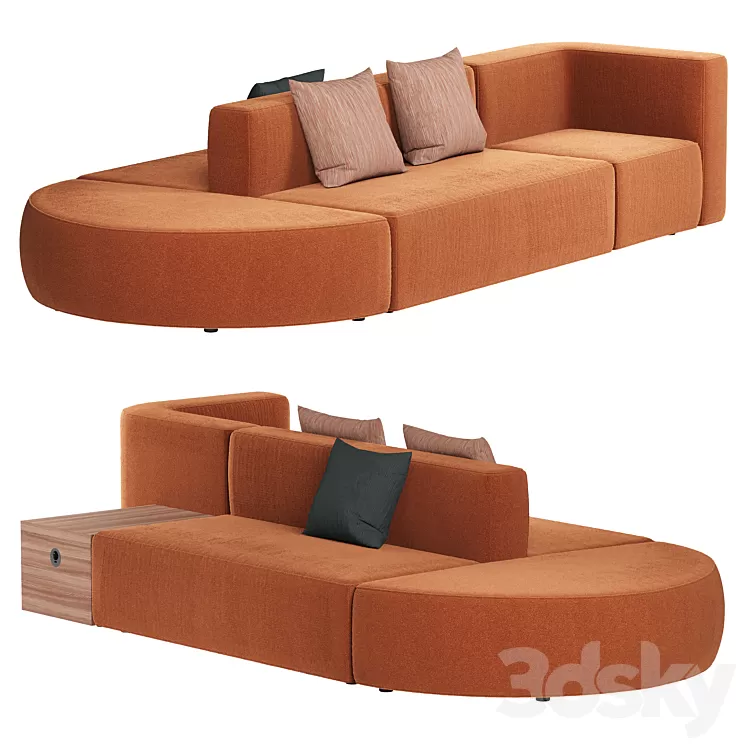 Banken Montis sofa 3D Model Banken Montis sofa 3D Model