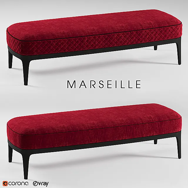 Banquet Marseille 3D Model Banquet Marseille 3D Model