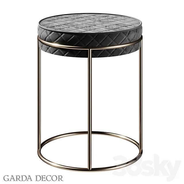 Banquet Velor Black Round (GOLD) GY-BEN8178GOLD-BL Garda Decor 3DModel Banquet Velor Black Round (GOLD) GY-BEN8178GOLD-BL Garda Decor 3DModel