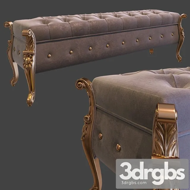 Banquette 2 3D Model Download