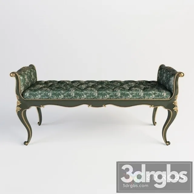Banquette Versailles 3D Model Download