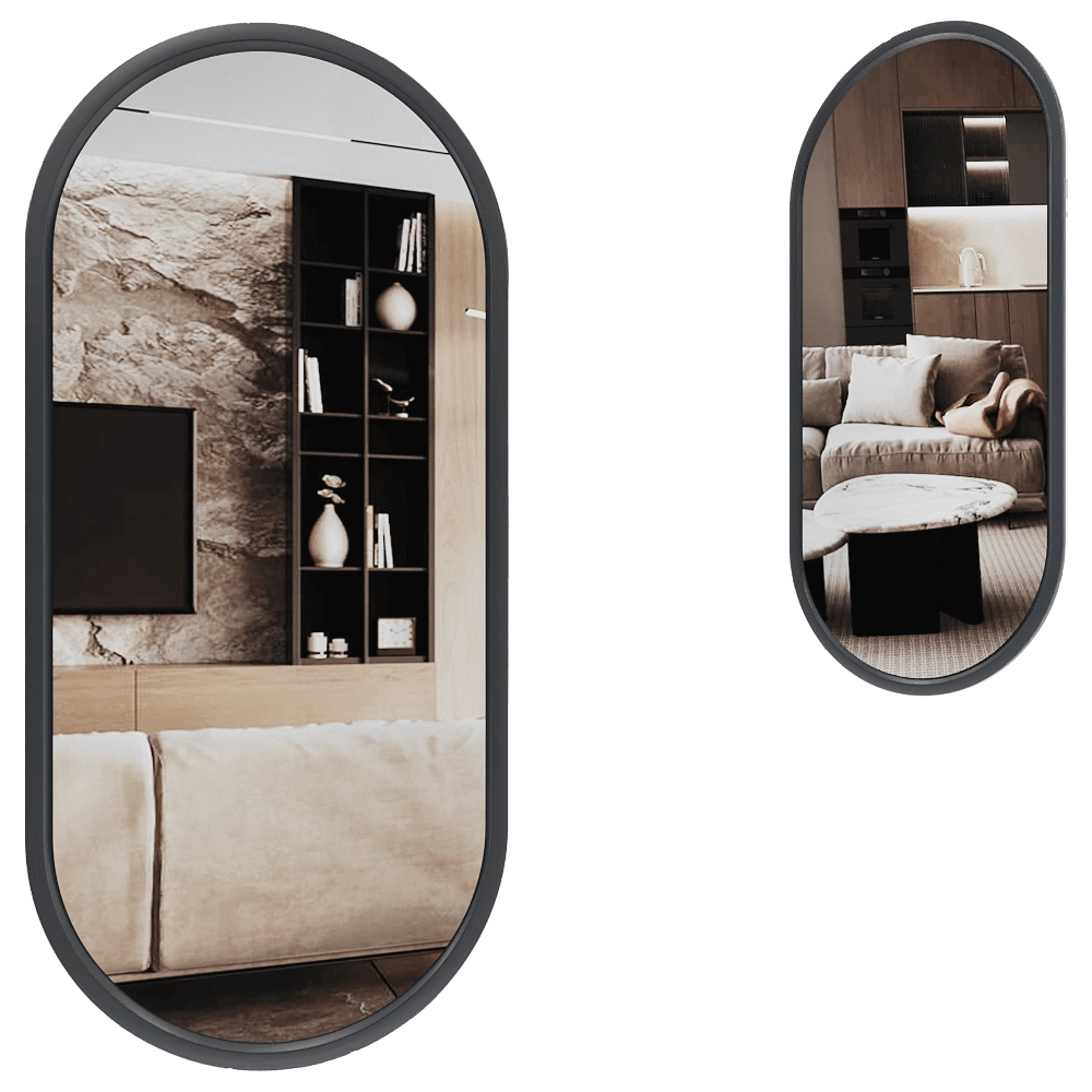 Banska – Mirror Special B Oval 3D Model Banska – Mirror Special B Oval 3D Model