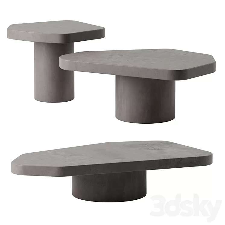 BAO coffee tables by Baxter 3D Model Free Download BAO coffee tables by Baxter 3D Model Free Download