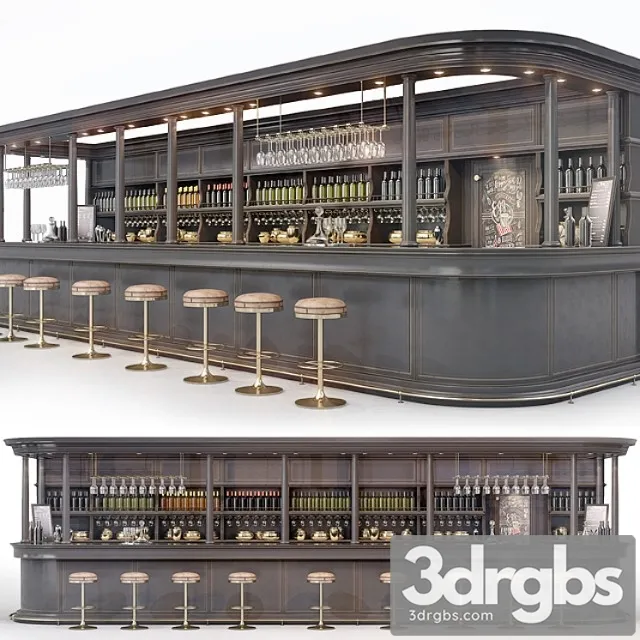 Bar 2 3D Model Download