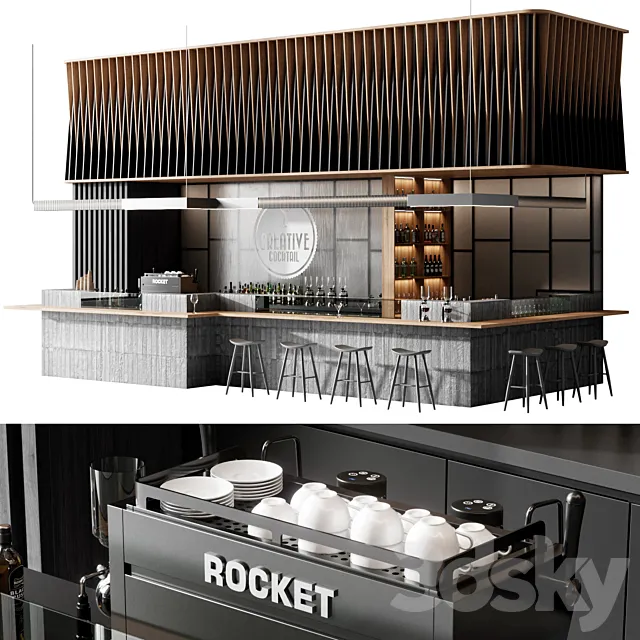 Bar 2 3DModel