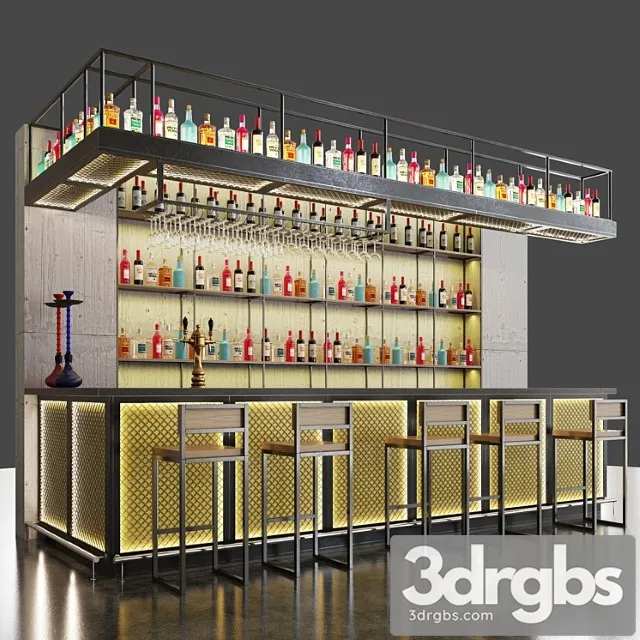 Bar 3 3D Model Download