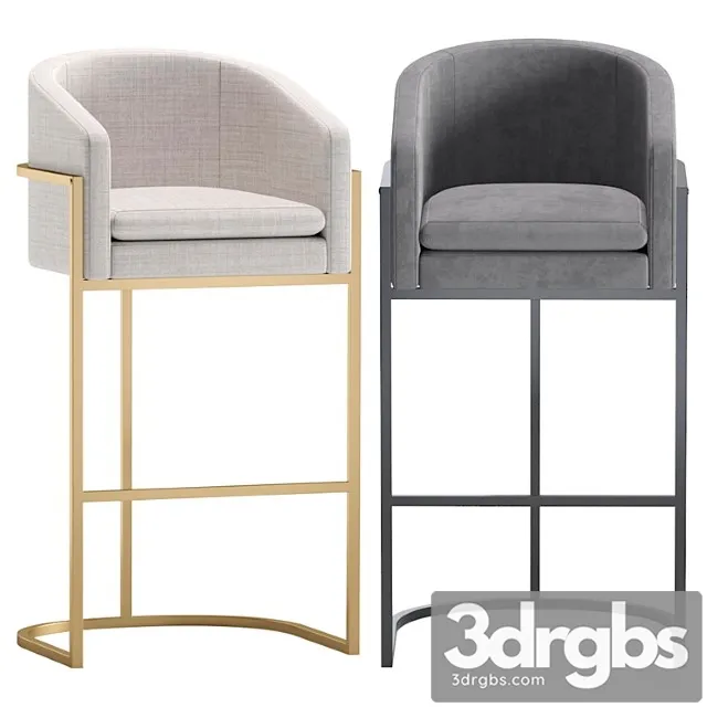 Bar and semi bar stools san francisco by cazarina interiors 3 colors version Bar and semi bar stools san francisco by cazarina interiors 3 colors version