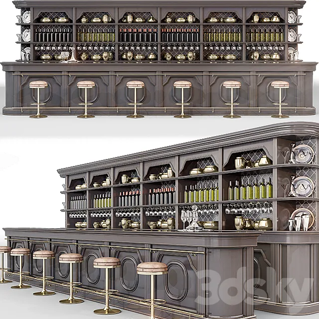 BAR \ BAR RECEPTION DESK 3DModel