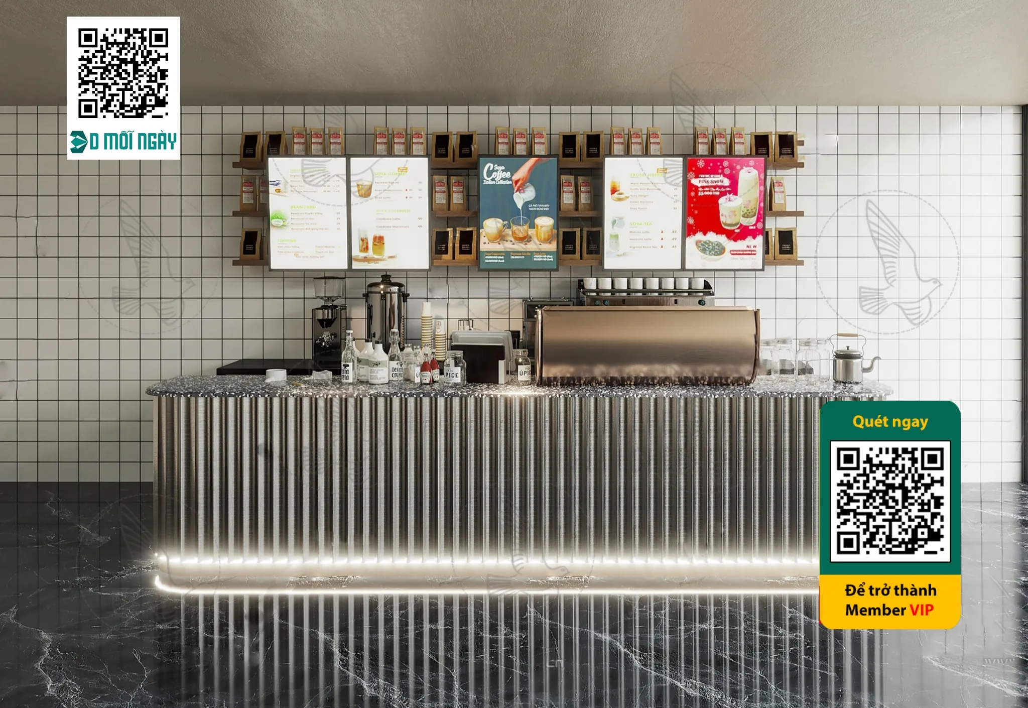 Bar chair 3D – 004 – 3709