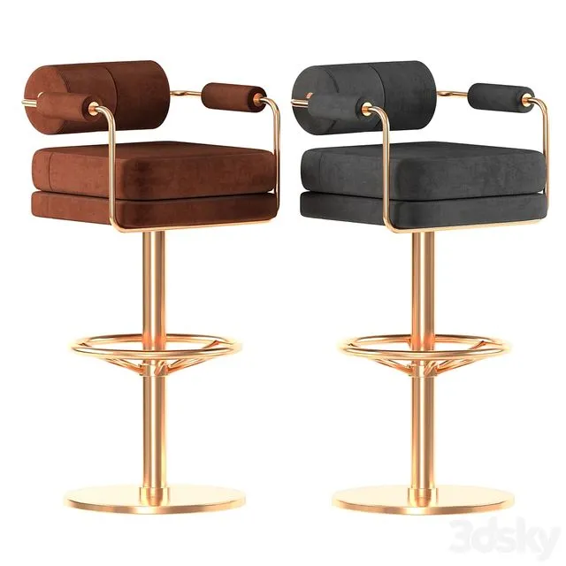 BAR CHAIR ANDERSON 3D Model