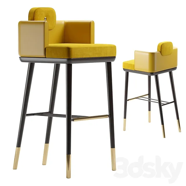 Bar chair ASHBY 3DModel
