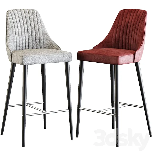 Bar chair BARY Deephouse 3D Model