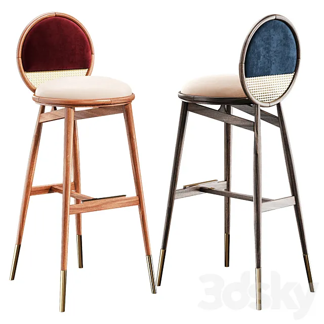 Bar chair dean 3DModel Bar chair dean 3DModel