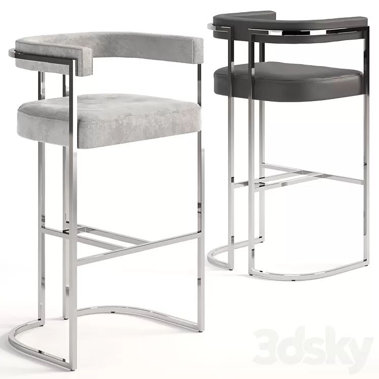 Bar Chair Julius 3D Model Bar Chair Julius 3D Model