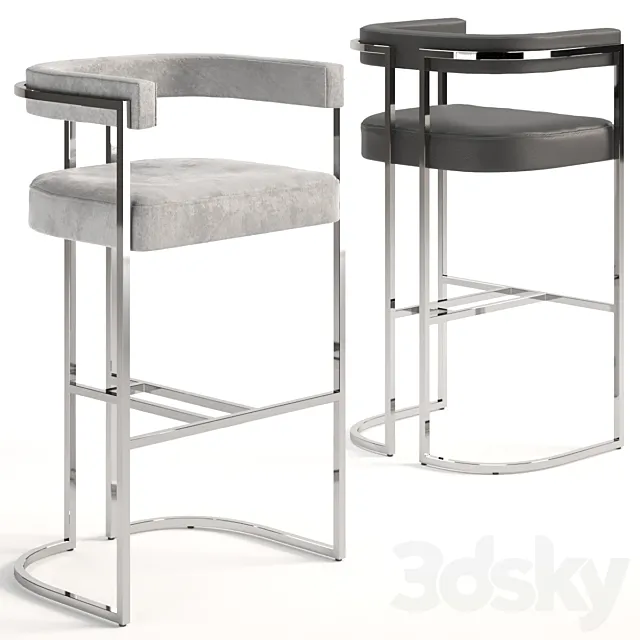 Bar Chair Julius 3DModel Bar Chair Julius 3DModel