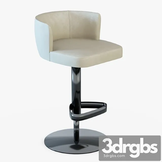 Bar Chair Kelly Longhi 3D Model Download