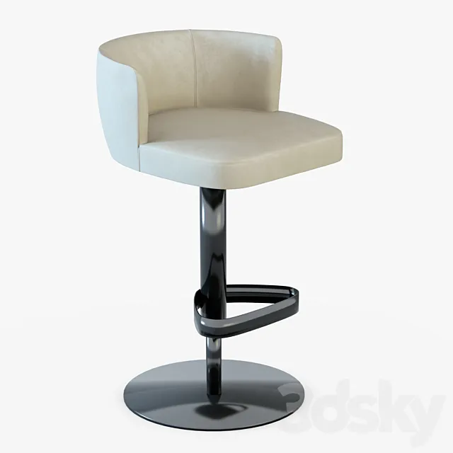 Bar Chair Kelly Longhi 3D Model Bar Chair Kelly Longhi 3D Model