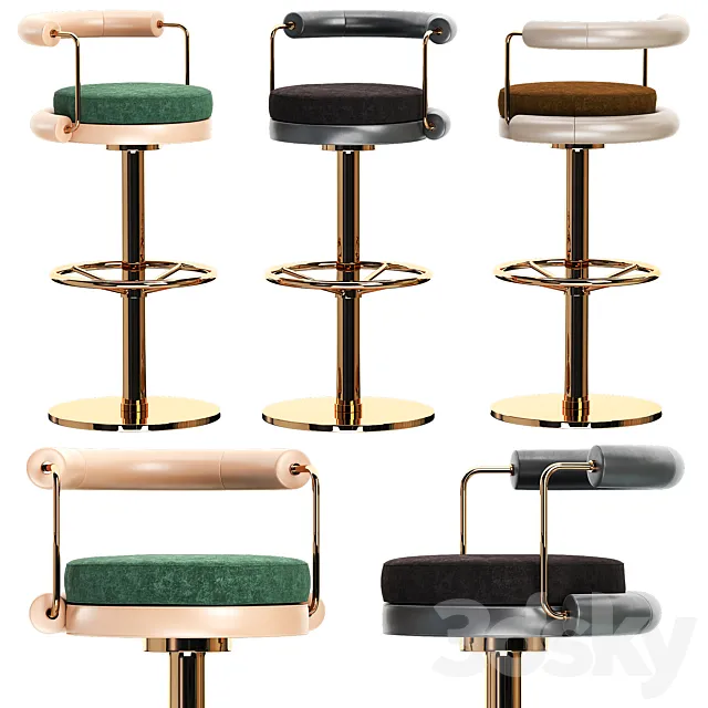 Bar chair otis i 3DModel Bar chair otis i 3DModel