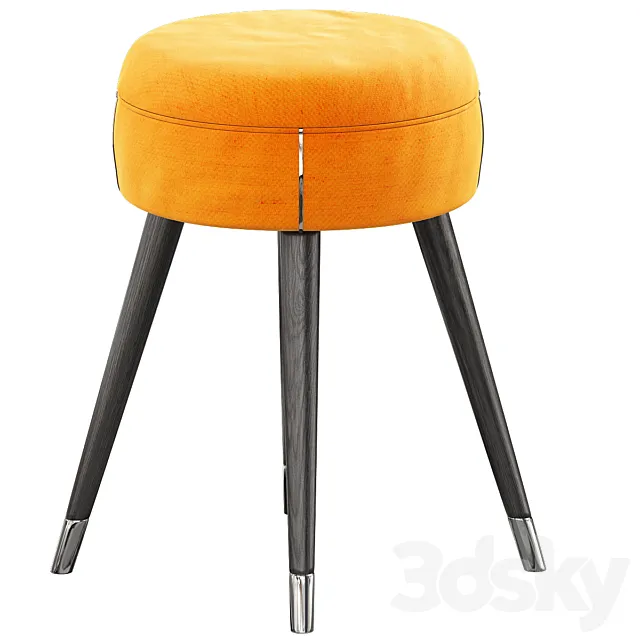 Bar chair PAUL STOOL 3DModel Bar chair PAUL STOOL 3DModel