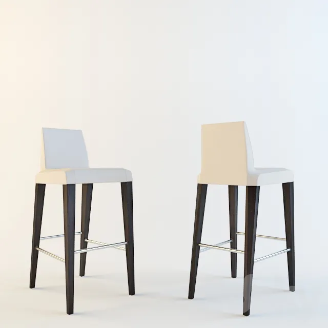Bar Chair Potocco Eiles 3D Model