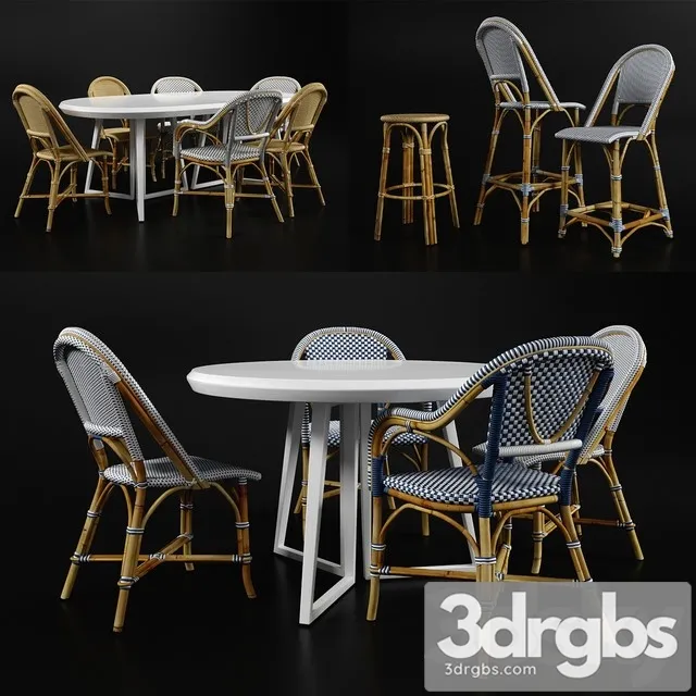 Bar Counter Dinning Chair and Tables 3D Model Download Bar Counter Dinning Chair and Tables 3D Model Download