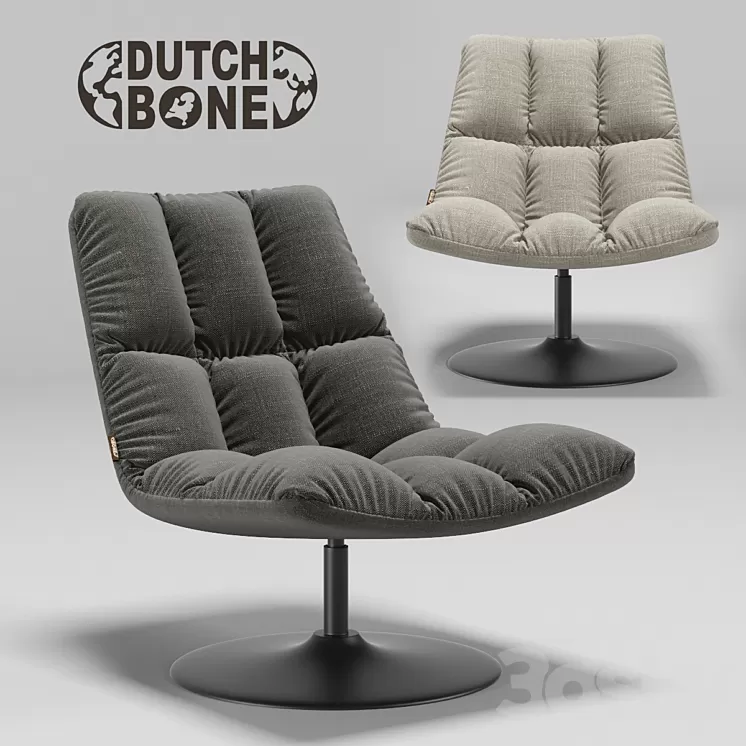 Bar lounge chair 3D Model