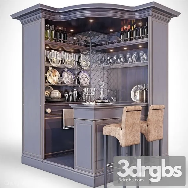Bar Reception Desk 3D Model Download
