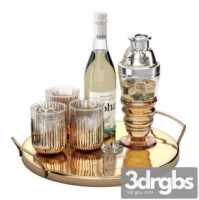Bar Set 01 3D Model Download Bar Set 01 3D Model Download