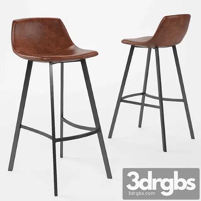 Bar Stool 07 2 3D Model Download
