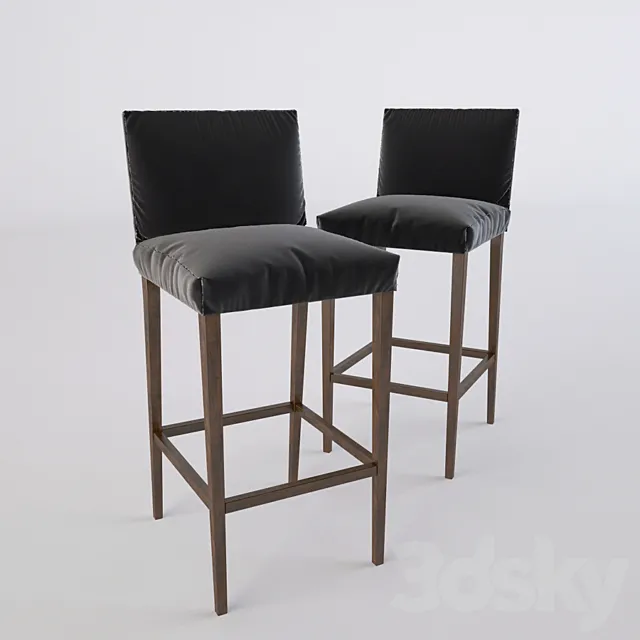 Bar stool 3D Model Bar stool 3D Model