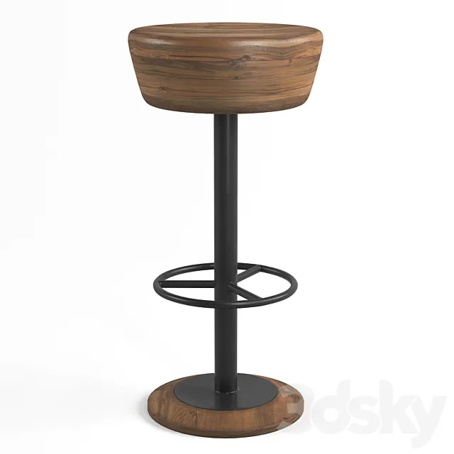 Bar stool 3D Model